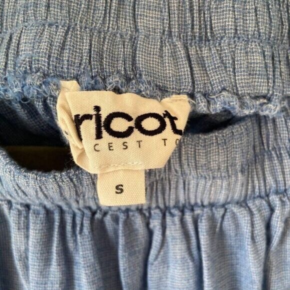 Women's Off‎ Shoulder Boho Shirt Ruffled Peasant Blouses Casual Crop Tops - Picture 3 of 5